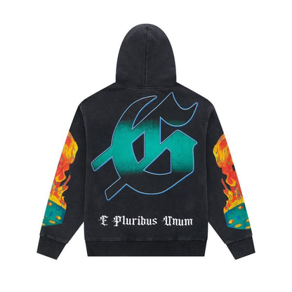 Godspeed Casino Scene Flame Hoodie