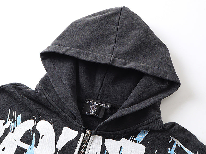 Mixed Emotion Acid Radioactive Hoodie