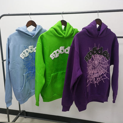 Sp5der OG Web Puff Print Hoodie