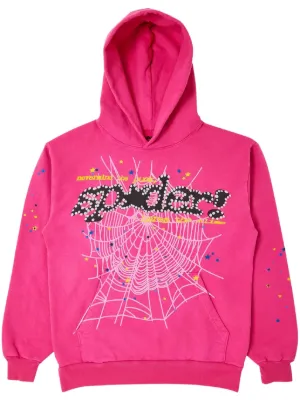Sp5der P*NK V2 Hoodie Spider Worldwide