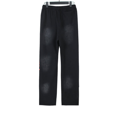 Hellstar Airbrushed Skull Graphic Sweatpants