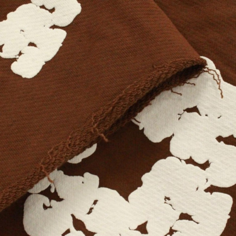 Denim Tears Cotton Wreath Shorts Brown