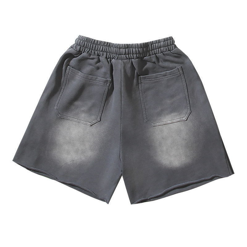 Hellstar Side Stripe Circular Logo Snap Shorts