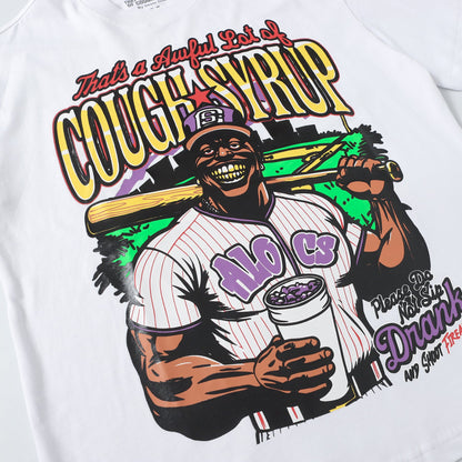 THAT'S A Awful Lot of Cough Syrup White baseball T-shirt