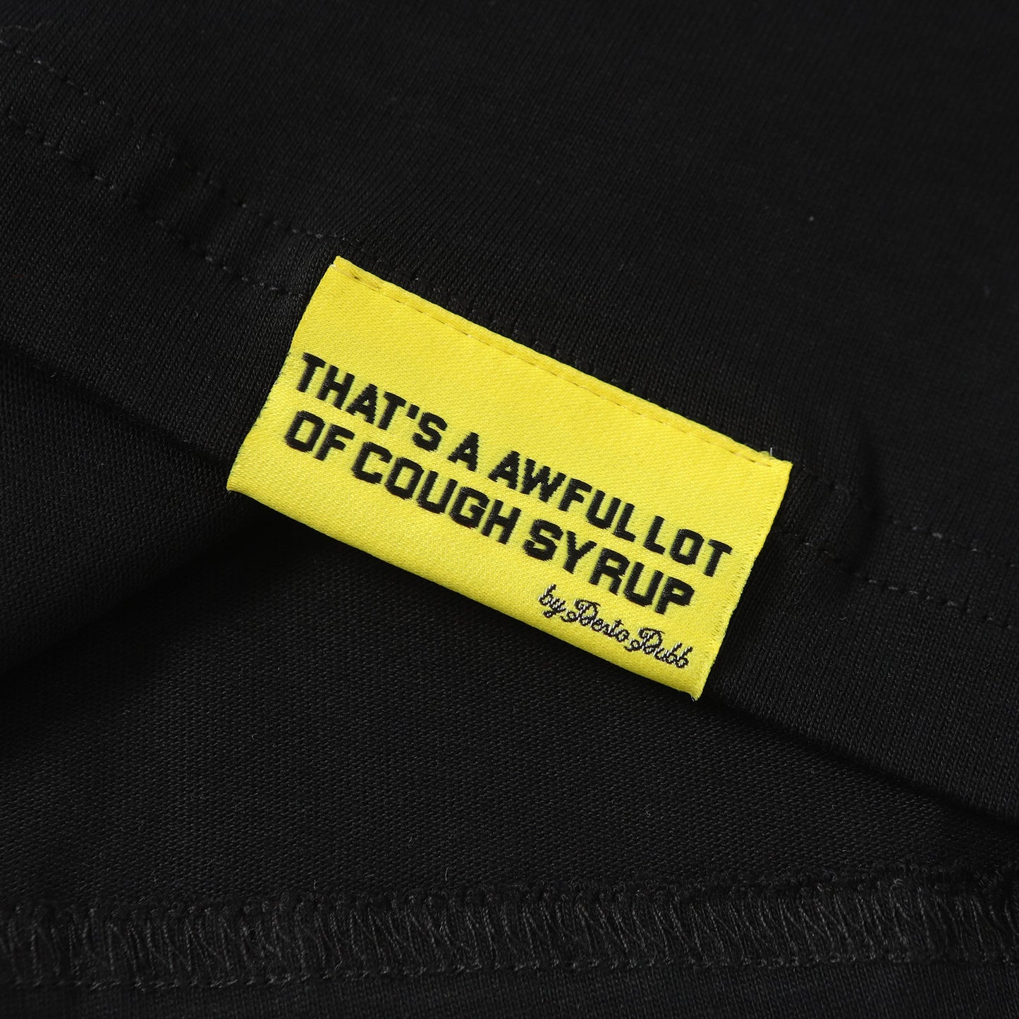 That's A Awful Lot Of Cough Syrup Protect And Serve Black T-Shirt