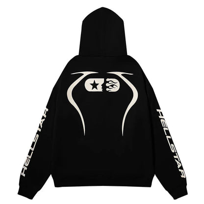 Hellstar Sports Jet Black Hoodie