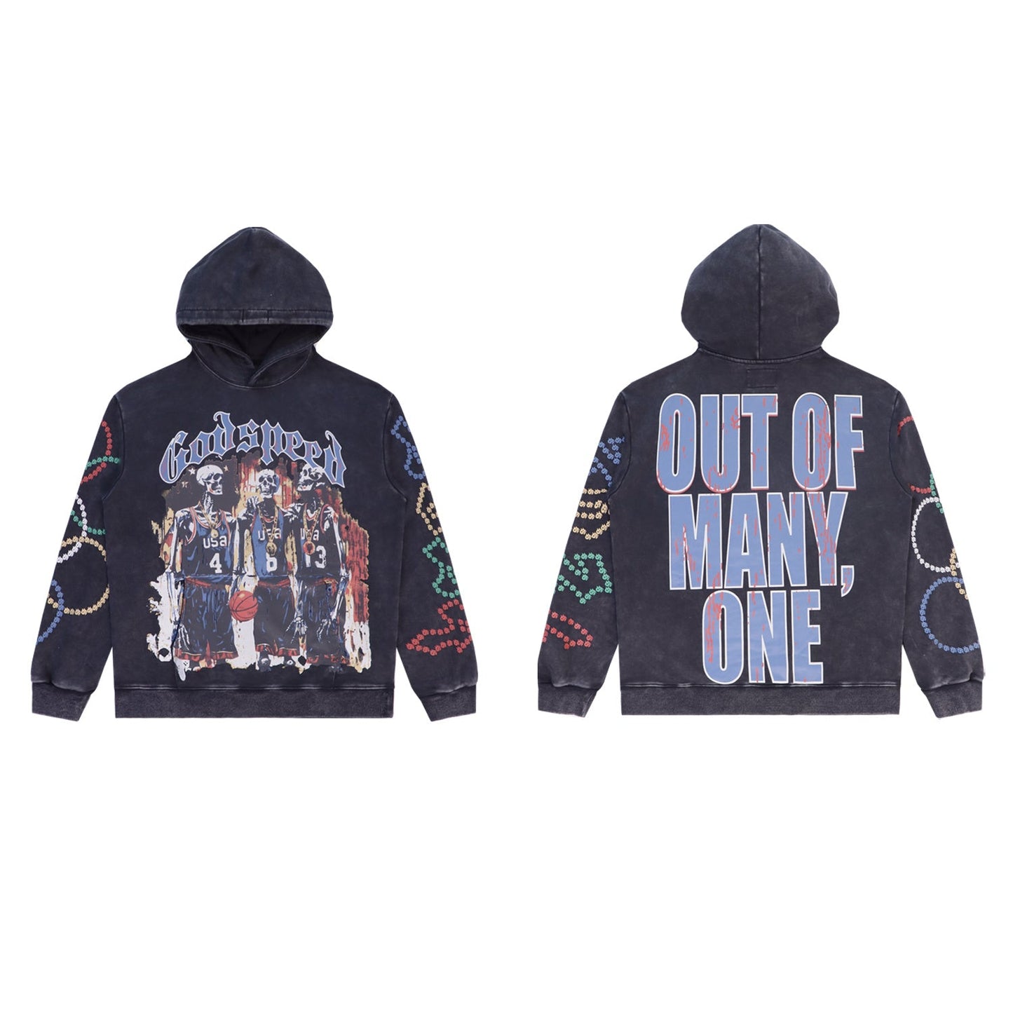Godspeed "Skeleton Basketball" Hoodie