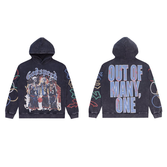 Godspeed "Skeleton Basketball" Hoodie