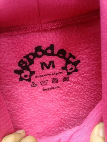 Sp5der OG Web V2 Hoodie Pink