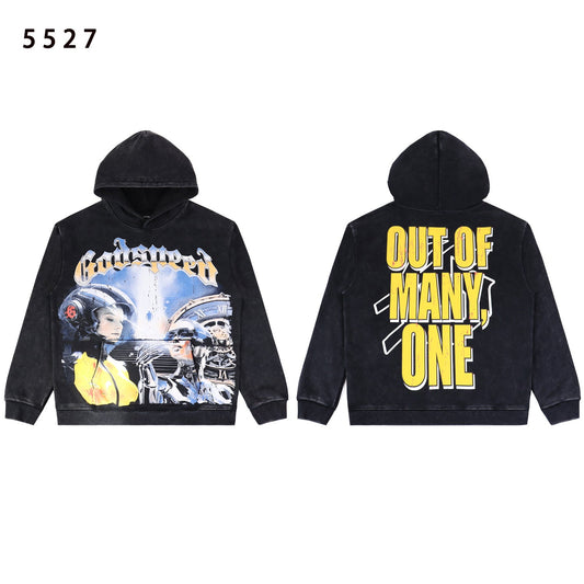 Godspeed "Out Of Many One" Cyber Hoodie