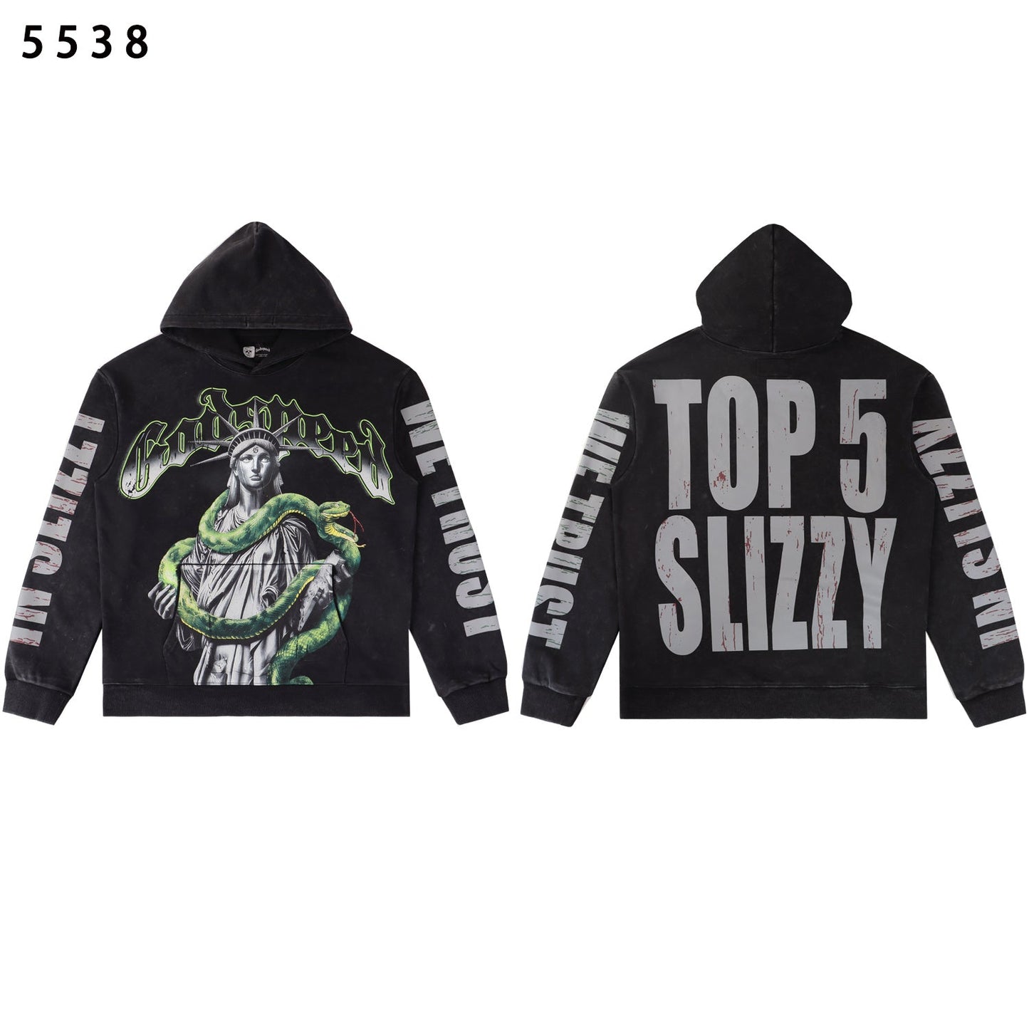 Godspeed x Slizzy "Top 5 Slizzy" VVS Hoodie