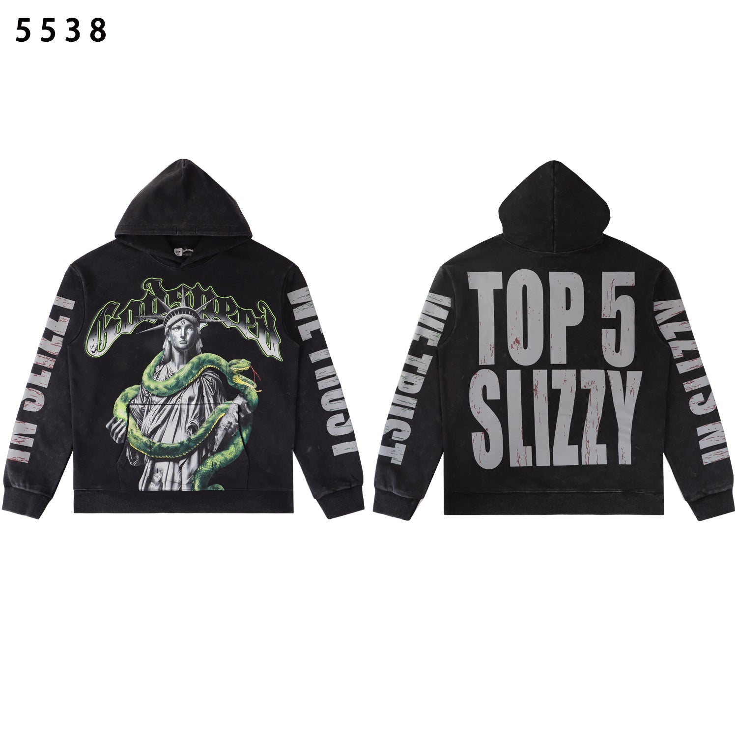 Godspeed x Slizzy "Top 5 Slizzy" VVS Hoodie