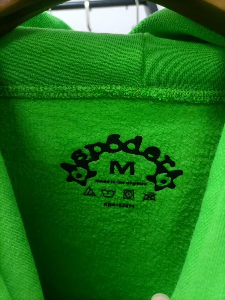 Sp5der OG Web V2 Hoodie Green