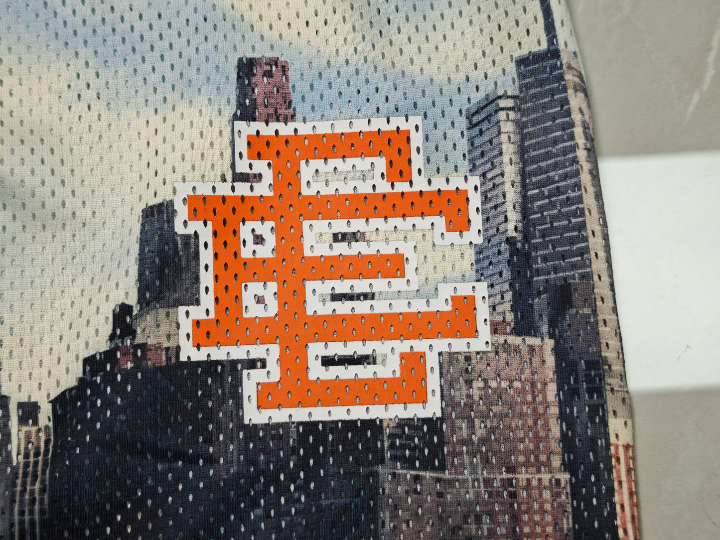 EE Basic Mesh Shorts Skyline