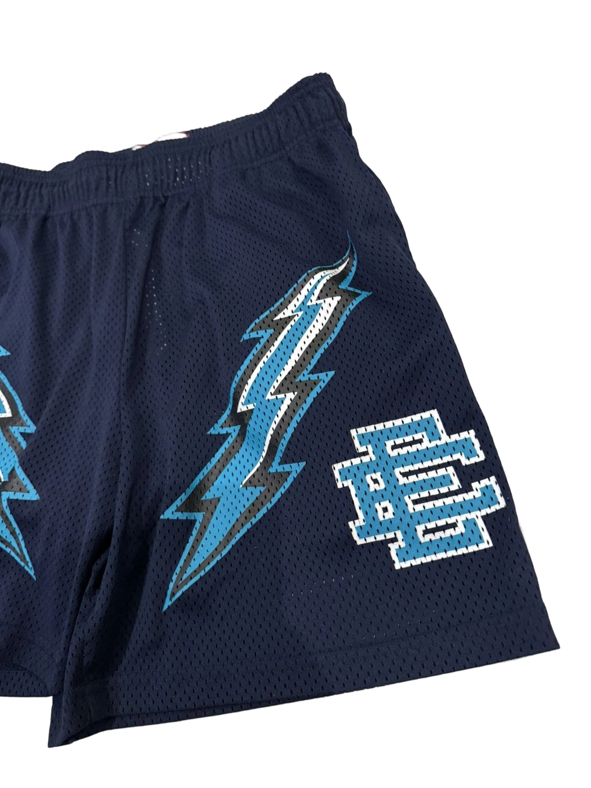 Eric Emanuel EE Basic Lightning Bolt Short Navy Teal
