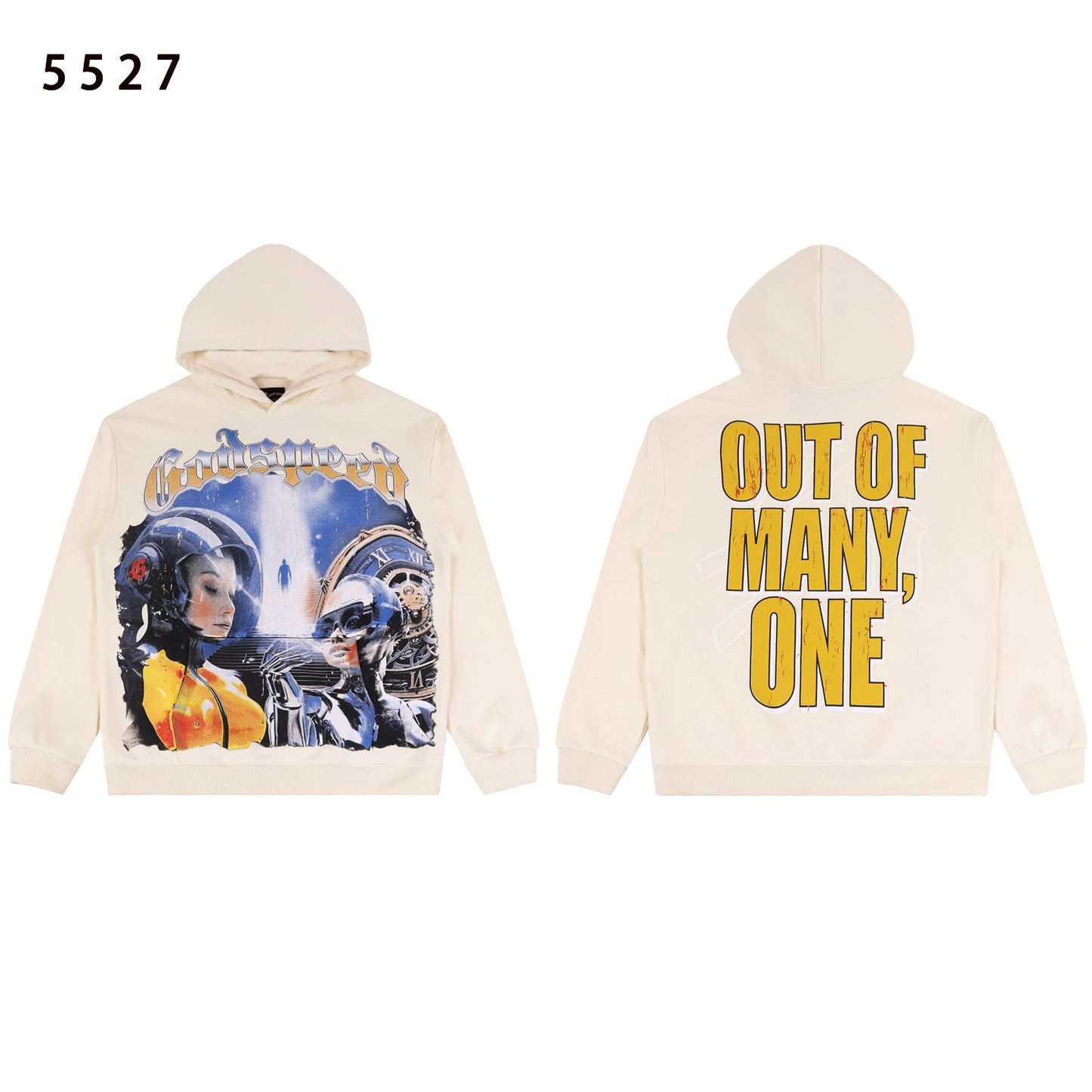 Godspeed "Out Of Many One" Cyber Hoodie