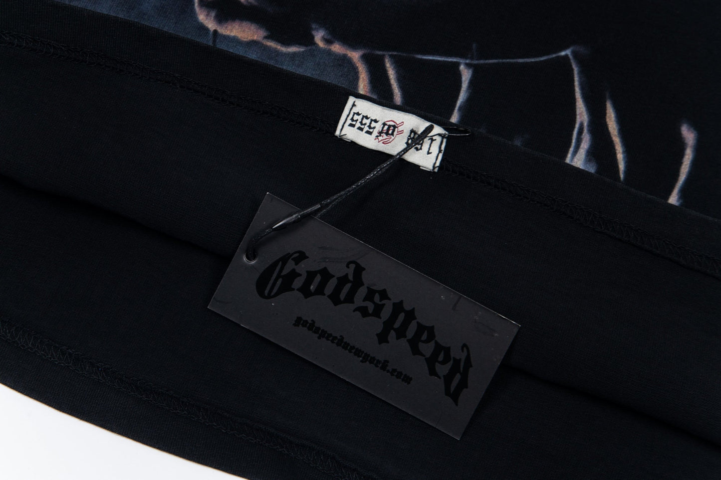 Godspeed Doberman Moon Graphic T-Shirt Black
