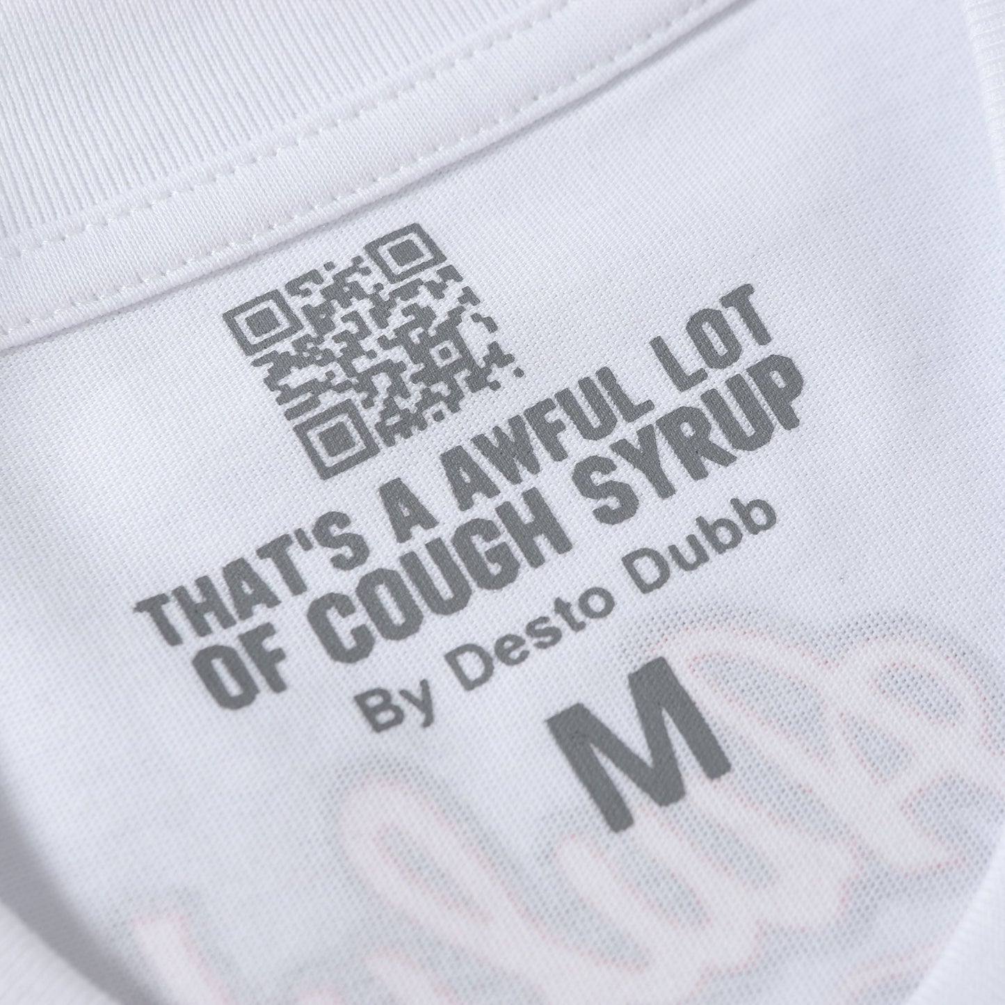 THAT'S A Awful Lot of Cough Syrup White baseball T-shirt