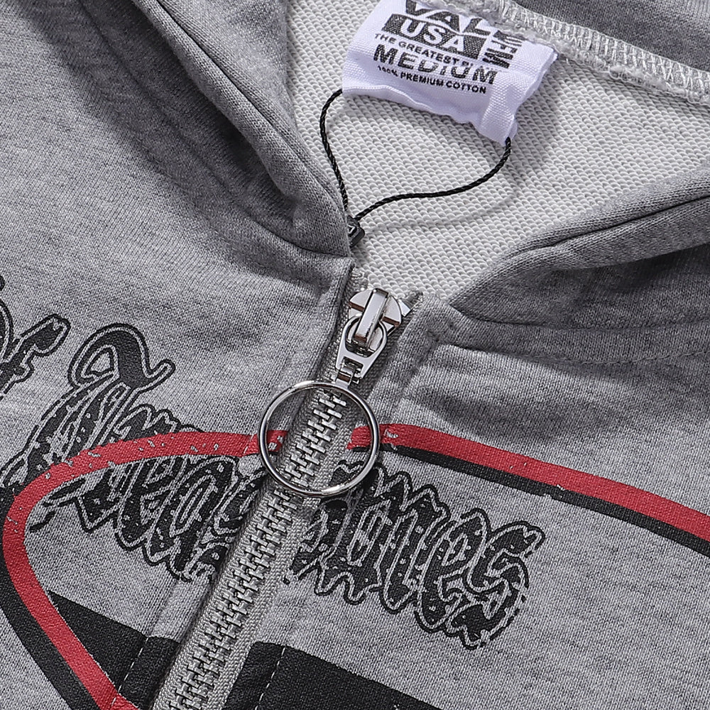 Vale Forever "Sade" Valley Full Zip Hoodie Grey