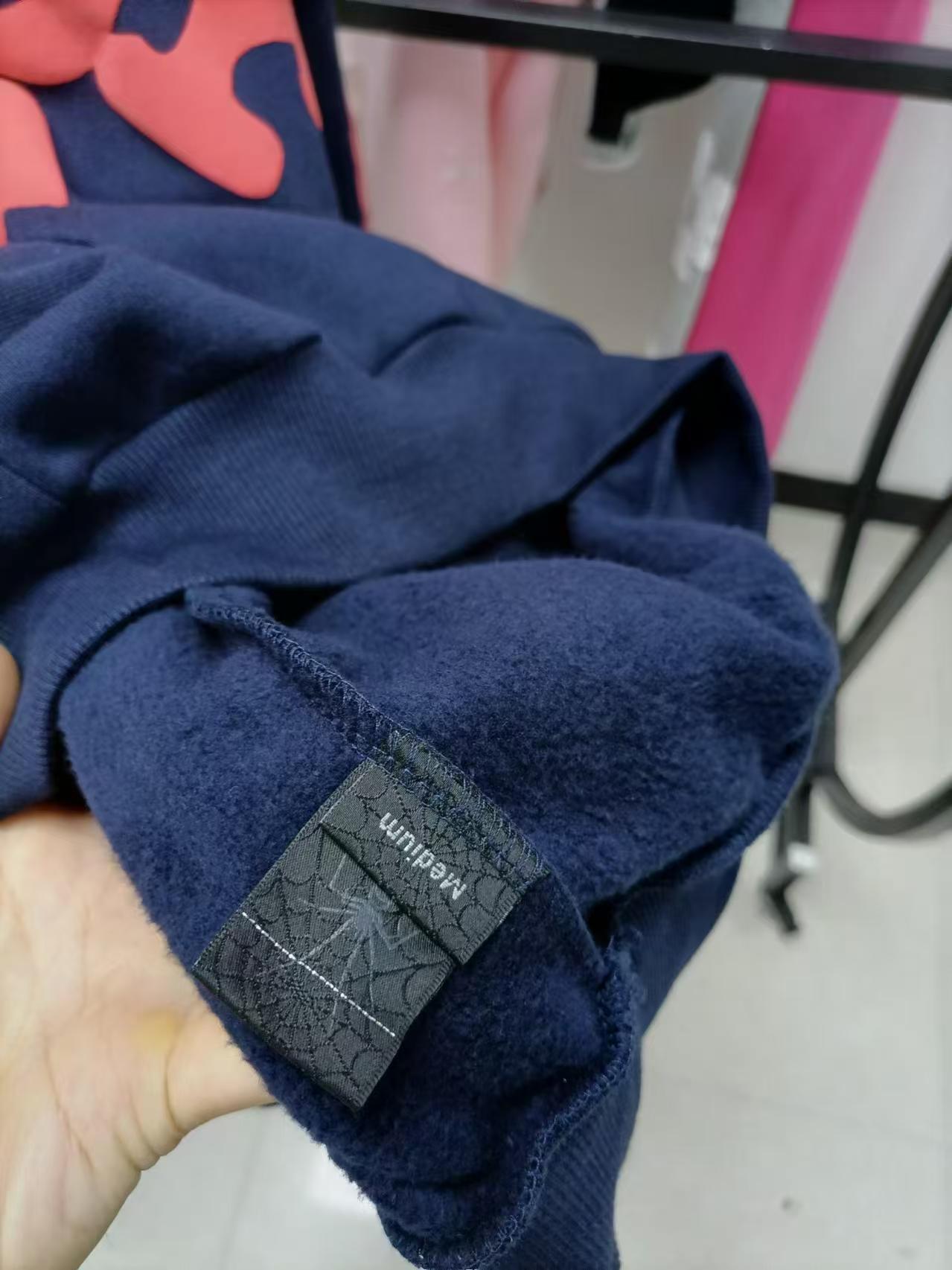 Sp5der Beluga Hoodie 'Navy'