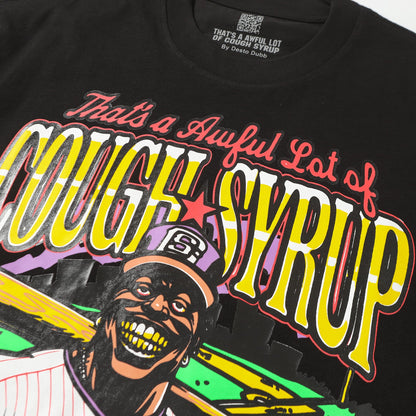 THAT'S A Awful Lot of Cough Syrup Black baseball T-shirt