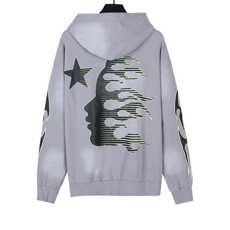 Hellstar Sport Hoodie grey