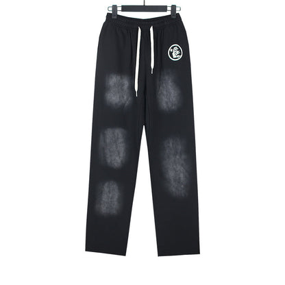 Hellstar Vintage Sun-Faded Black Sweatpants