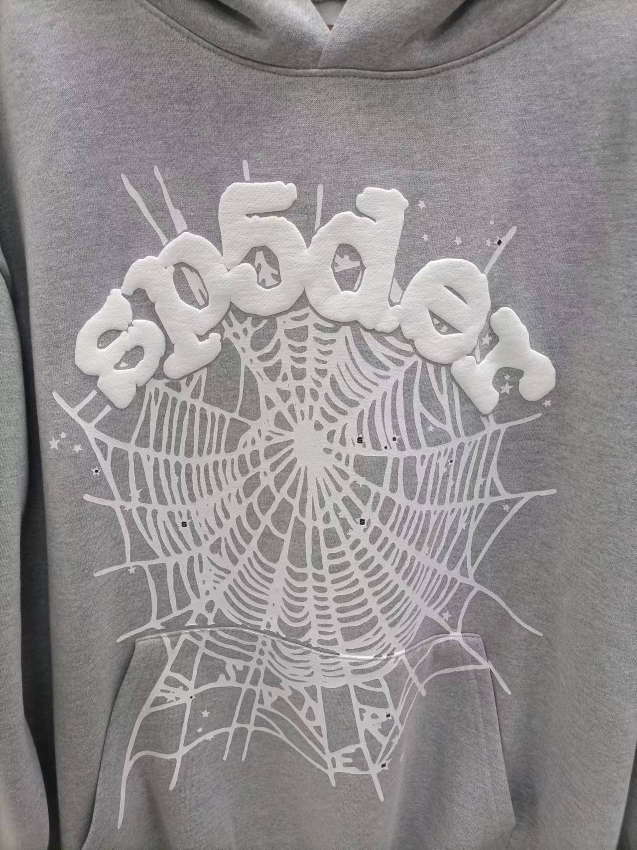 Sp5der OG Black White Hoodie
