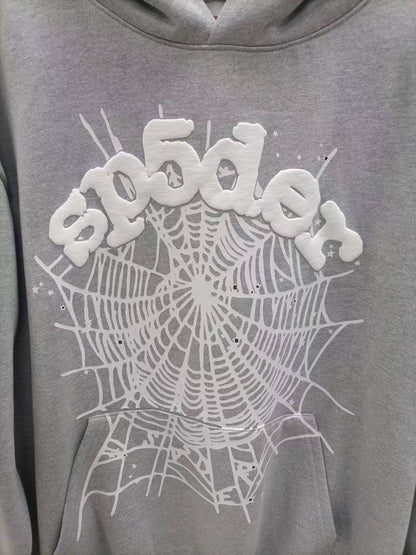 Sp5der OG Black White Hoodie
