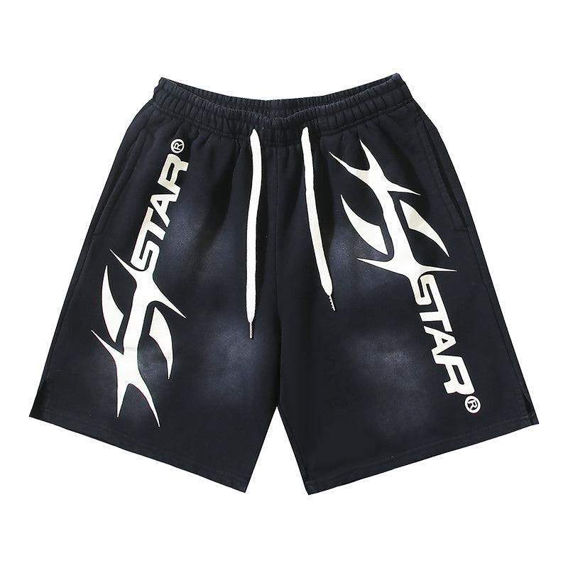 Hellstar Star Fleece Sweat Shorts