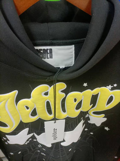 Sp5der Jeffery Hoodie 'Black'