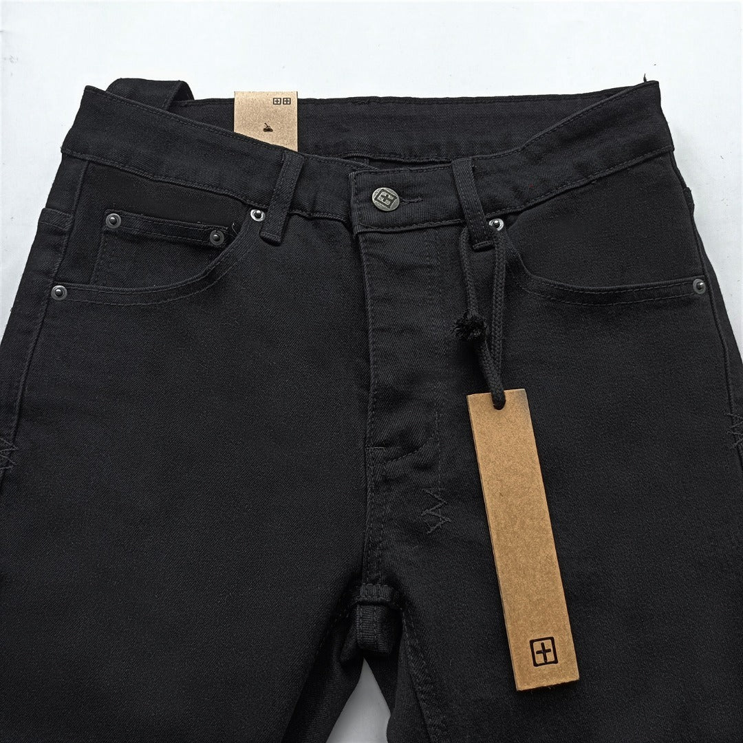 Ksubi Van Winkle Men's Black Skinny Fit Denim Jeans
