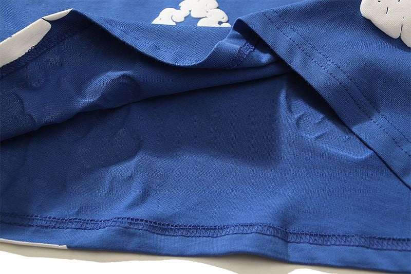 Denim Tears Cotton Wreath T-Shirt Blue