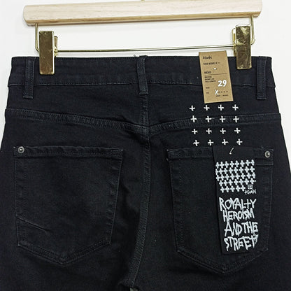 Ksubi Chitch Slim Men's Jet Black Jeans