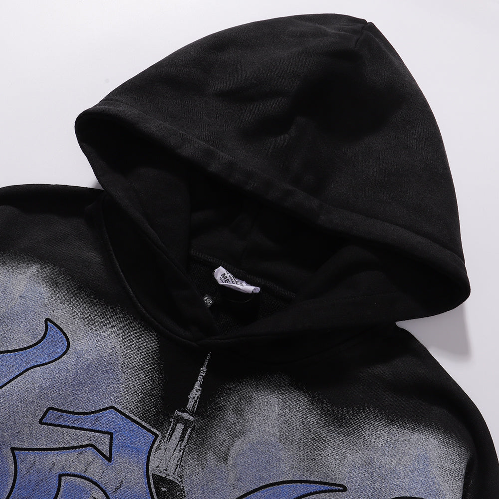 Vale Forever Valley Dreams "The Dogs" Pullover Hoodie Black