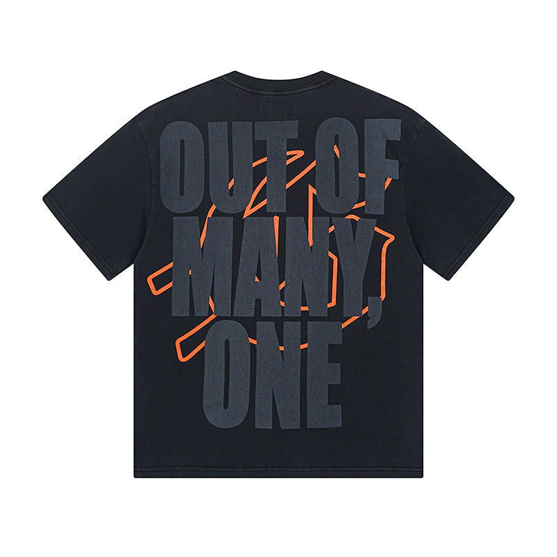 Godspeed Burning Car Graphic T-Shirt Black