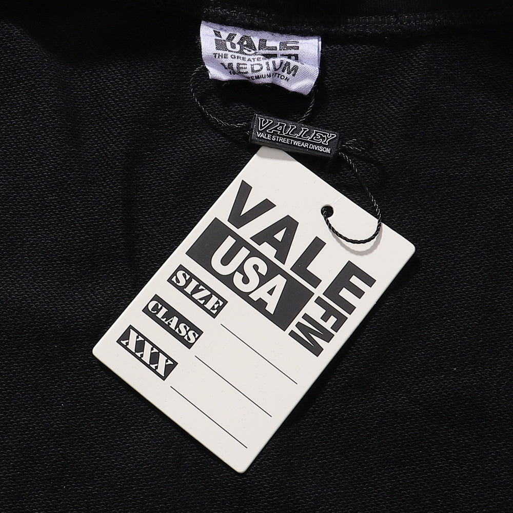Vale Forever La Casa Purple Graphic Full Zip Hoodie Black