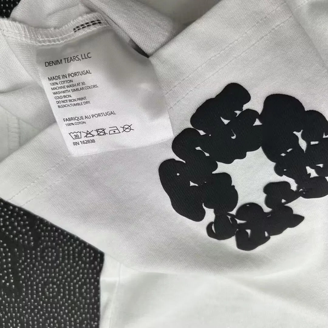 Denim Tears Cotton Wreath T-Shirt White
