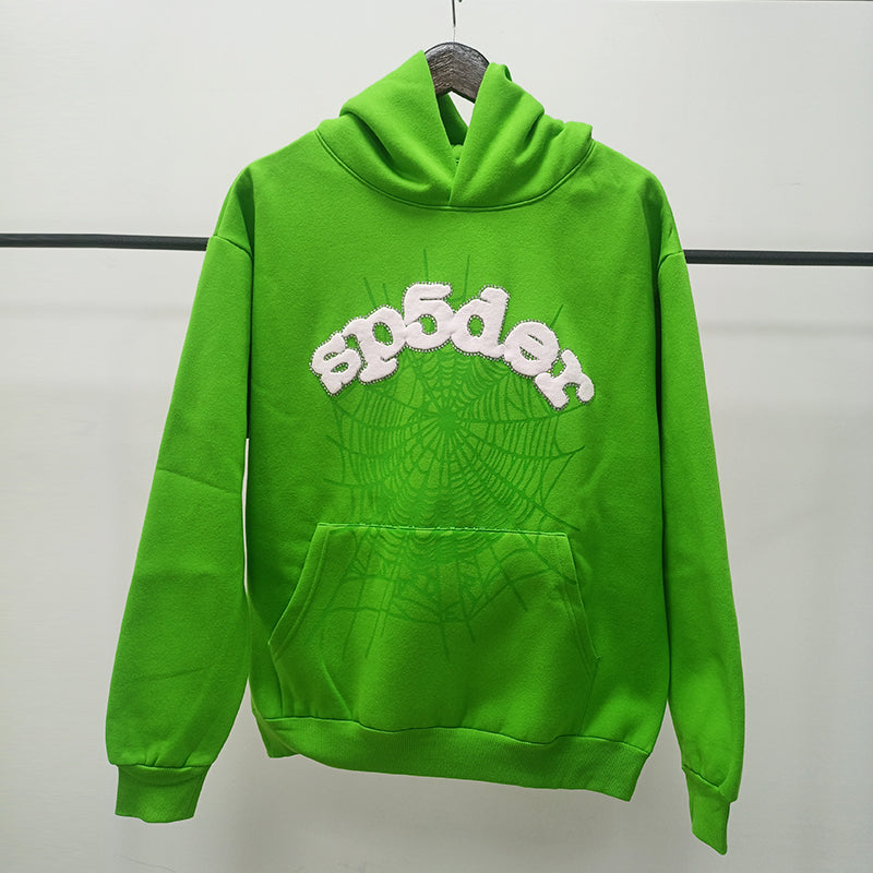 Sp5der OG Web Puff Print Hoodie