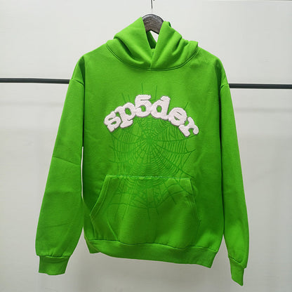 Sp5der OG Web Puff Print Hoodie