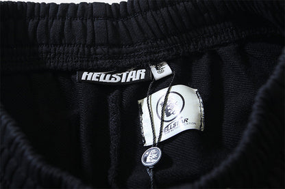 Hellstar Vintage Sun-Faded Black Sweatpants