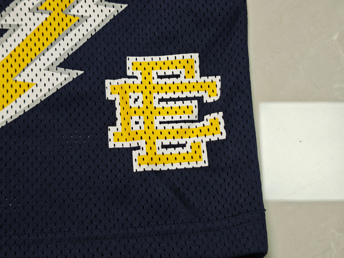 EE Basic Mesh Shorts Navy Bolt