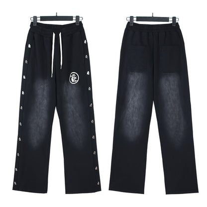 Hellstar Snap Button Side Track Pants