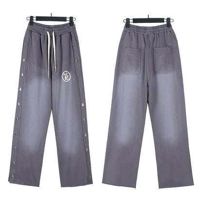 Hellstar Snap Button Side Track Pants