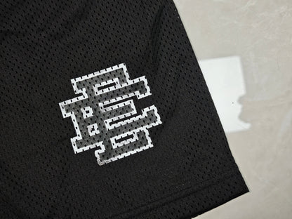 Eric Emanuel EE x NBA San Antonio Spurs Mesh Shorts Black