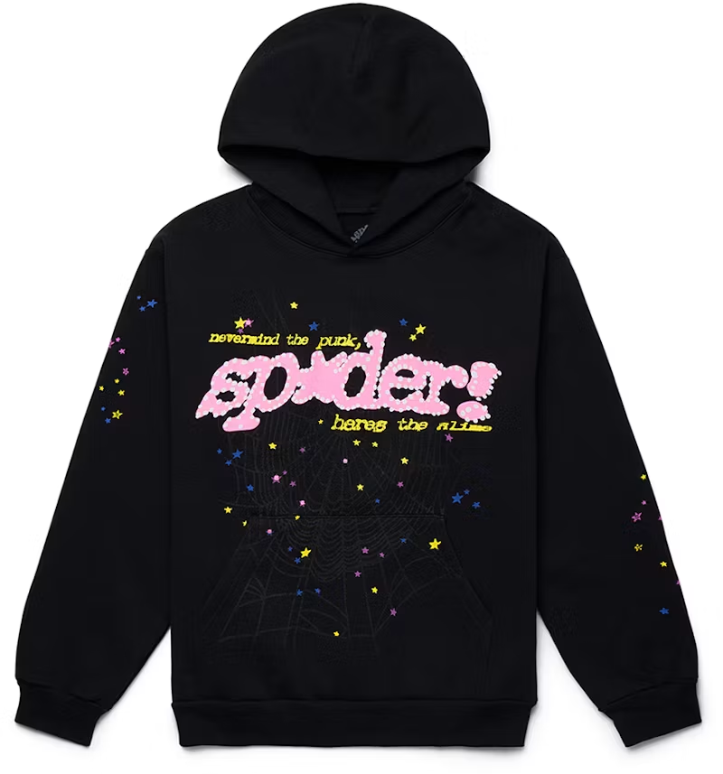 Sp5der P*NK V2 Hoodie Spider Worldwide