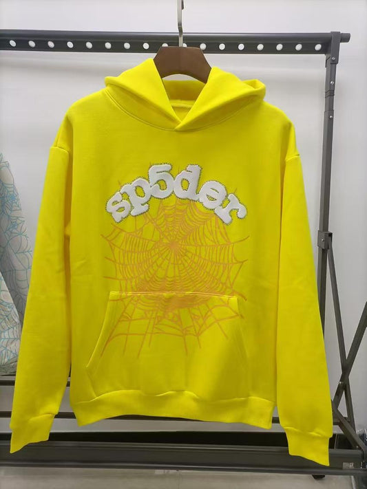 Sp5der Websuit Hoodie 'Yellow'