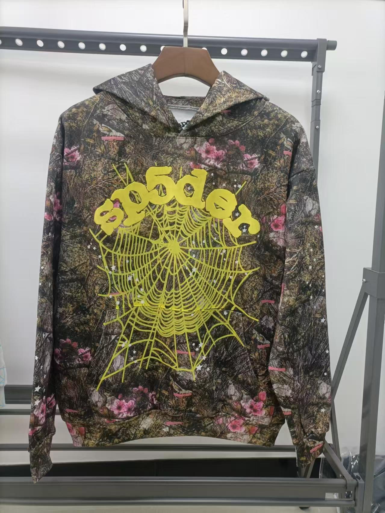 Sp5der Real Tree OG Web Hoodie 'Camo'