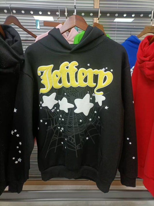 Sp5der Jeffery Hoodie 'Black'