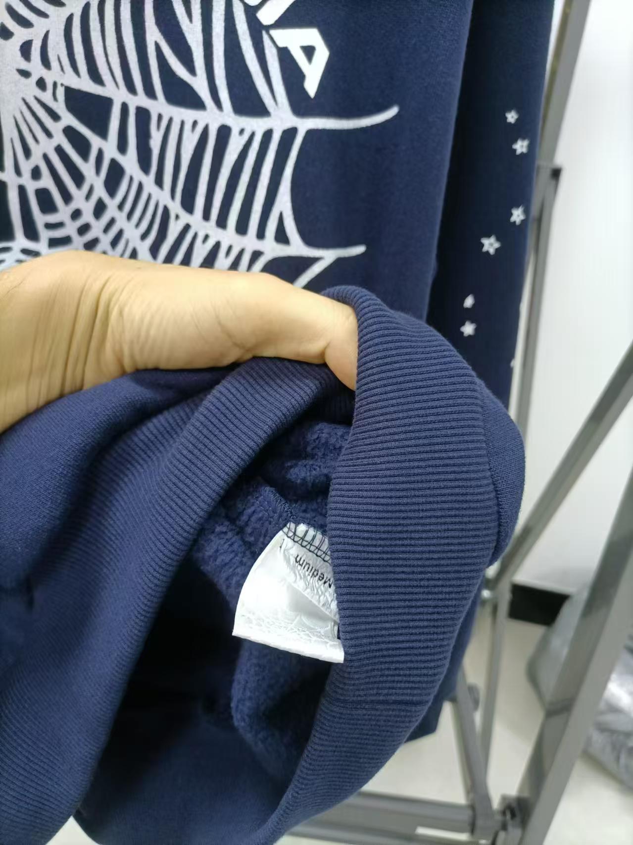 Sp5der Arach NY Phobia Hoodie Navy